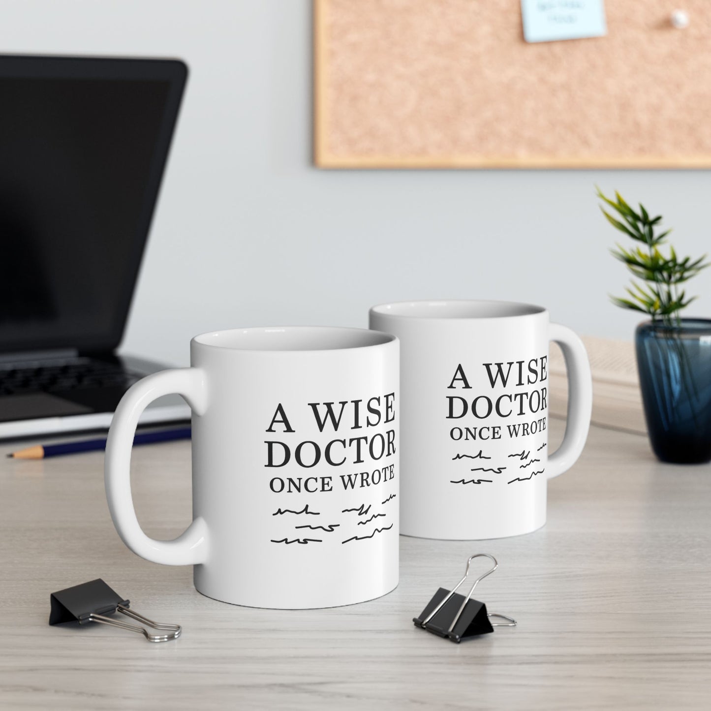 Mug - Wise Doctor - Ceramic Mug (11oz, 15oz)