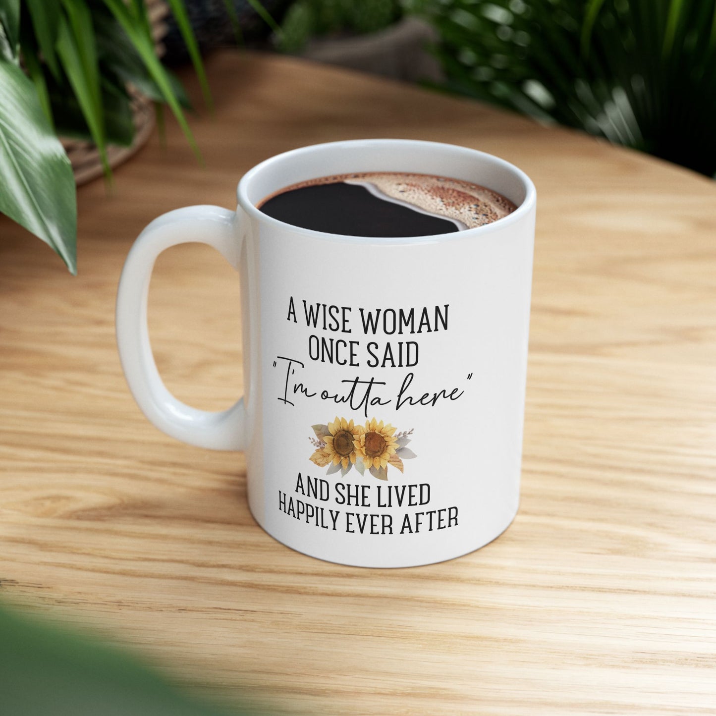 "I'm Outta Here" Mug