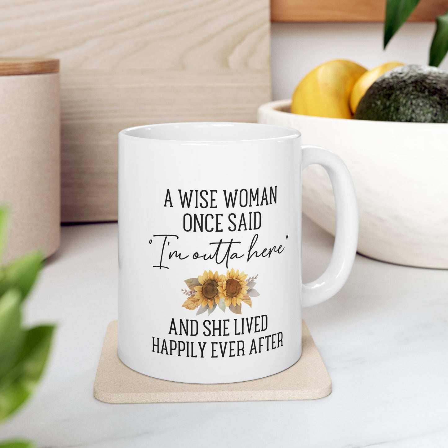 "I'm Outta Here" Mug